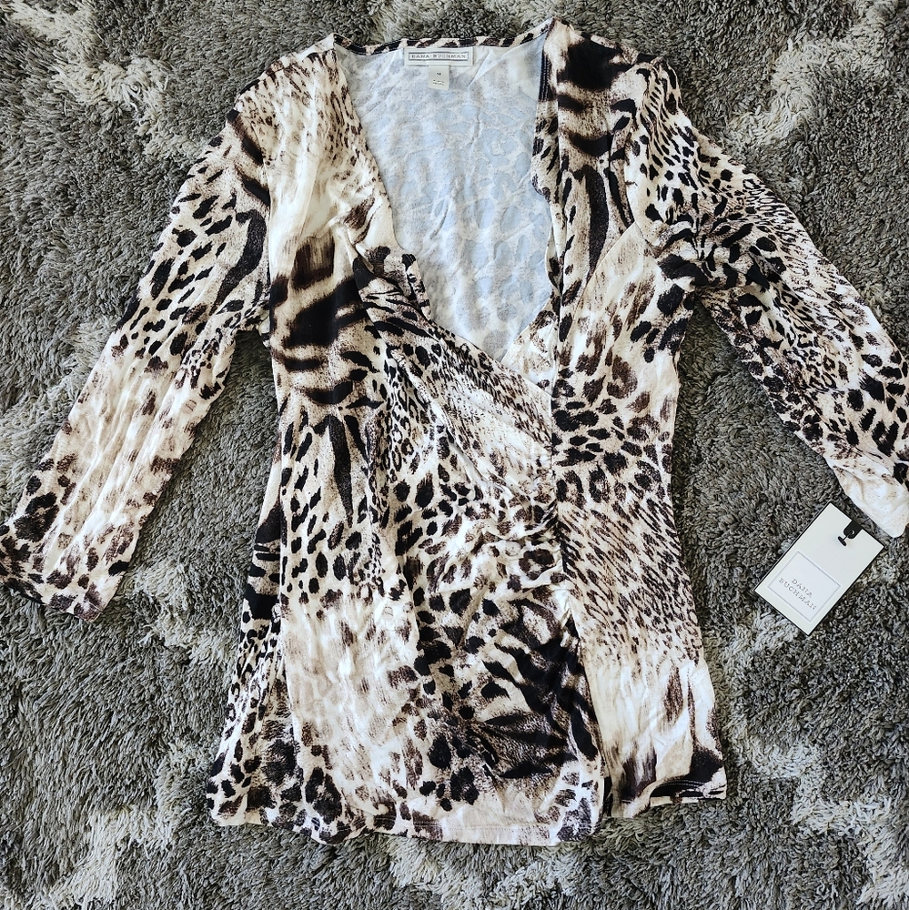 NWT Women's Dana Buchman Blouse Size Medium